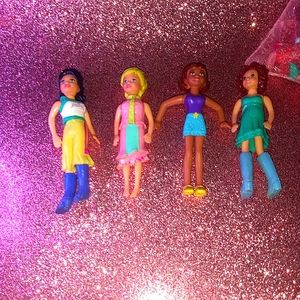 Vintage McDonald's Polly Pocket dolls